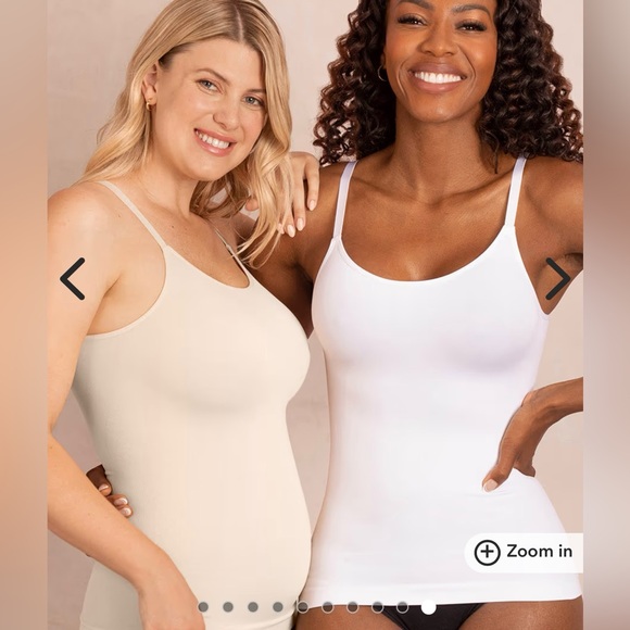 Shapermint White scoop neck cami - Picture 1 of 3